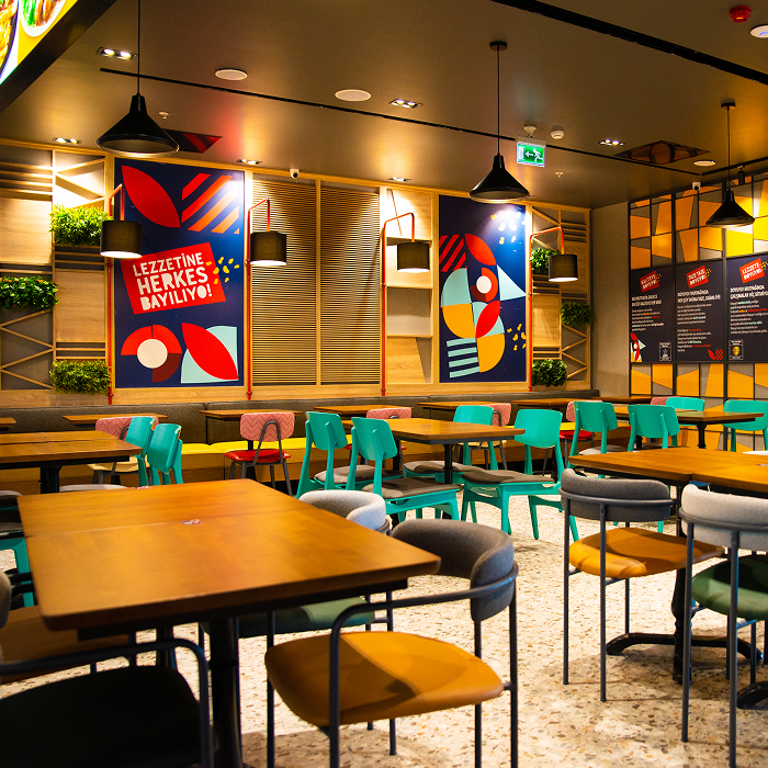 Customer dining